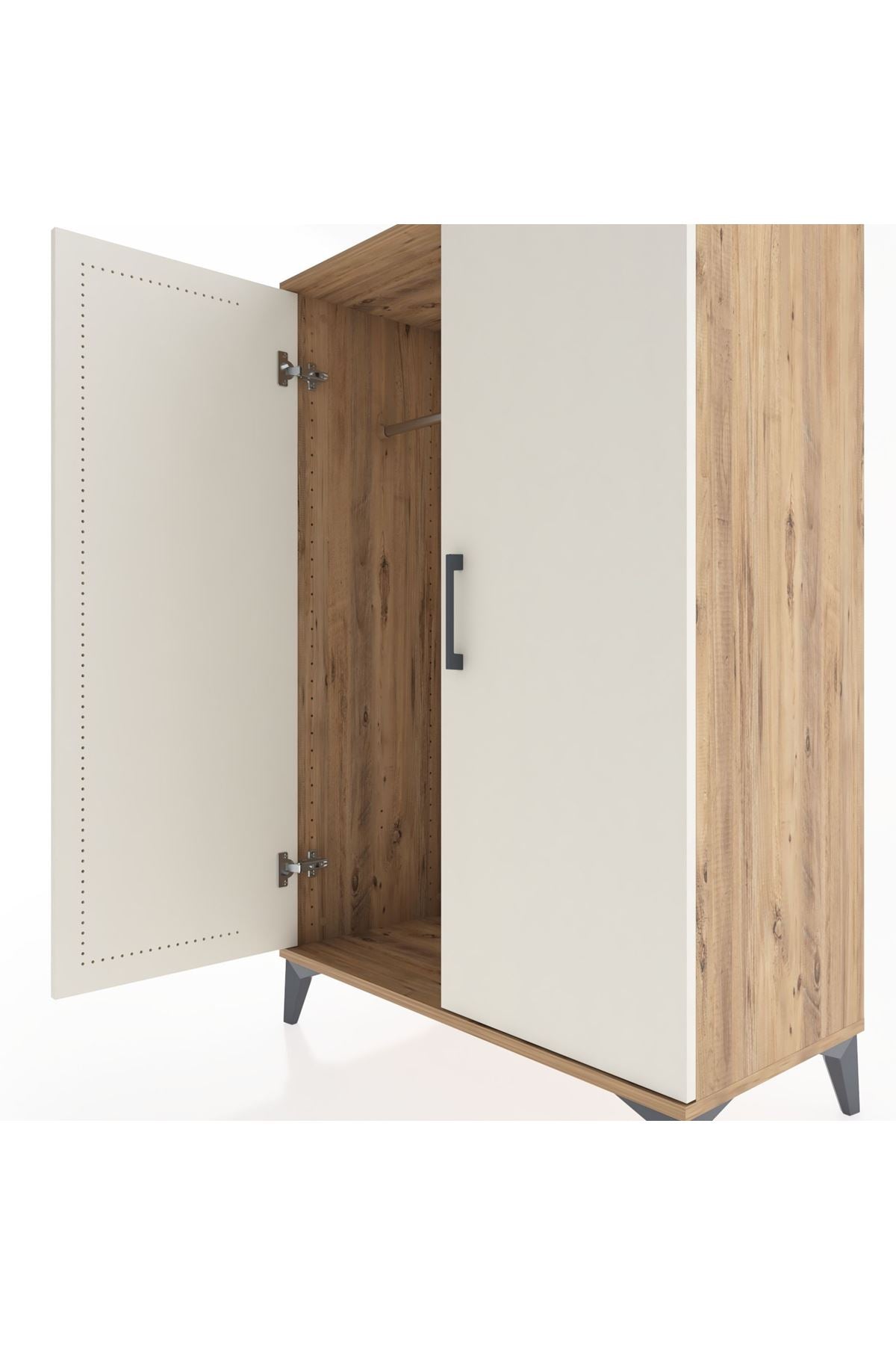 Hyperion Dolap 2 Kapaklı Tek Askılı 88x44x134 - S51M111V7B