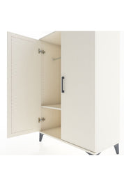 Hyperion Dolap Tek Raflı 2 Kapaklı Tek Askılı 88x44x134 - S51M112V1B