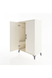 Hyperion Dolap Tek Raflı 2 Kapaklı Tek Askılı 88x44x134 - S51M112V1B