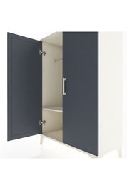 Hyperion Dolap Tek Raflı 2 Kapaklı Tek Askılı 88x44x134 - S51M112V2B