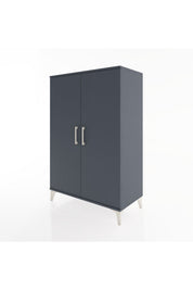 Hyperion Dolap Tek Raflı 2 Kapaklı Tek Askılı 88x44x134 - S51M112V5B