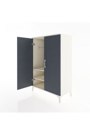 Hyperion Dolap 2 Raflı 2 Kapaklı Tek Askılı 88x44x134 - S51M113V2B