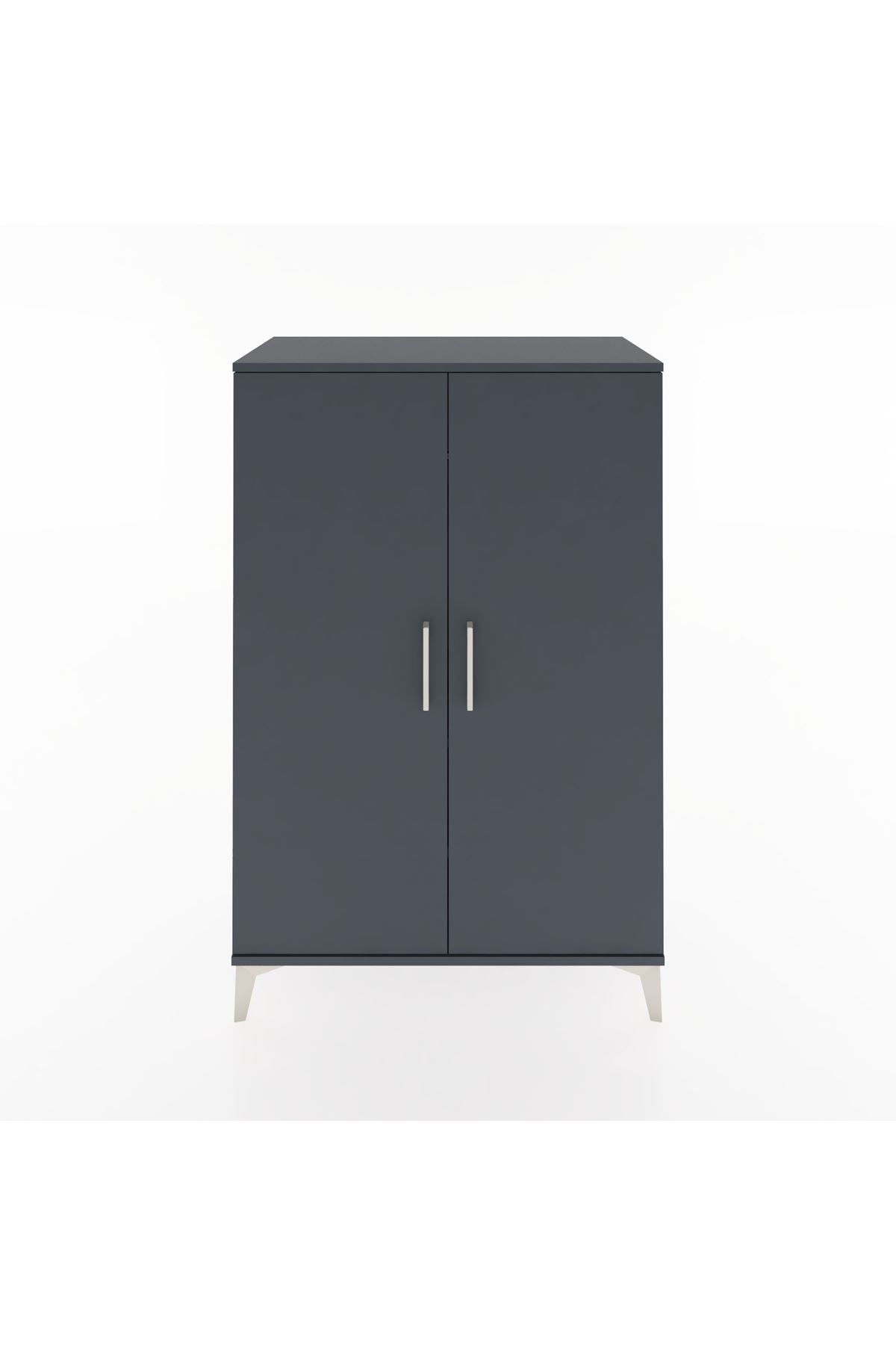 Hyperion Dolap 2 Raflı 2 Kapaklı Tek Askılı 88x44x134 - S51M113V5B