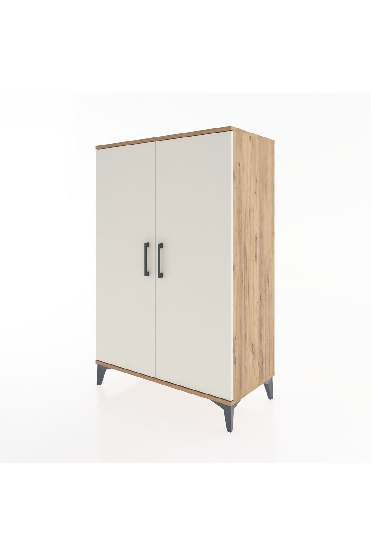 Hyperion Dolap 2 Raflı 2 Kapaklı Tek Askılı 88x44x134 - S51M113V7B