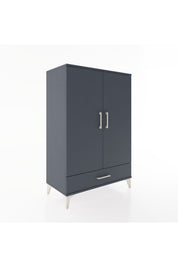 Hyperion Dolap Tek Raflı Tek Çekmeceli Tek Askılı 88x44x134 - S51M116V5B