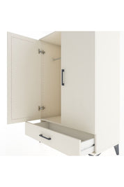 Hyperion Dolap Tek Raflı Tek Çekmeceli Tek Askılı 88x44x134 - S51M117V1B
