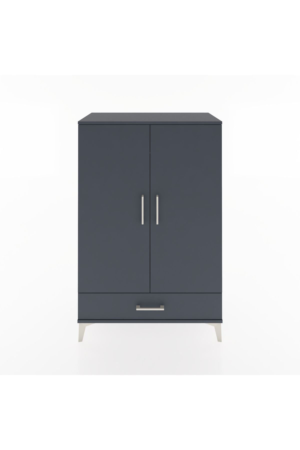 Hyperion Dolap Tek Raflı Tek Çekmeceli Tek Askılı 88x44x134 - S51M117V5B