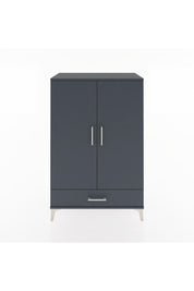 Hyperion Dolap Tek Raflı Tek Çekmeceli Tek Askılı 88x44x134 - S51M117V5B
