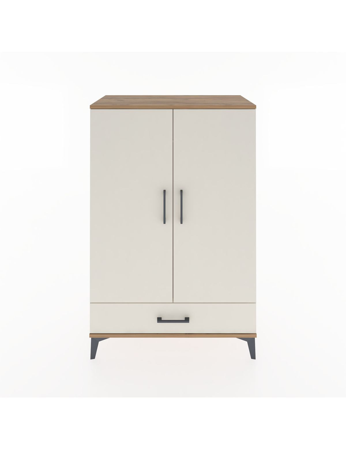 Hyperion Dolap Tek Raflı Tek Çekmeceli Tek Askılı 88x44x134 - S51M117V7B