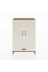 Hyperion Dolap Tek Raflı Tek Çekmeceli Tek Askılı 88x44x134