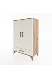 Hyperion Dolap Tek Raflı Tek Çekmeceli Tek Askılı 88x44x134 - S51M117V7B