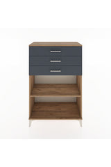 Hyperion Dolap Tek Raflı 3 Çekmeceli 88x44x134
