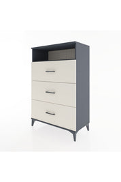 Hyperion Dolap Tek Raflı 3 Çekmeceli 88x44x134 - S51M123V4B
