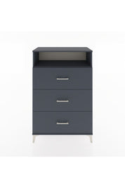 Hyperion Dolap Tek Raflı 3 Çekmeceli 88x44x134 - S51M123V5B