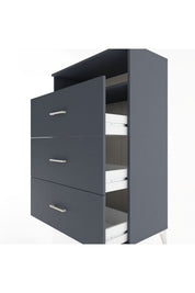 Hyperion Dolap Tek Raflı 3 Çekmeceli 88x44x134 - S51M123V5B