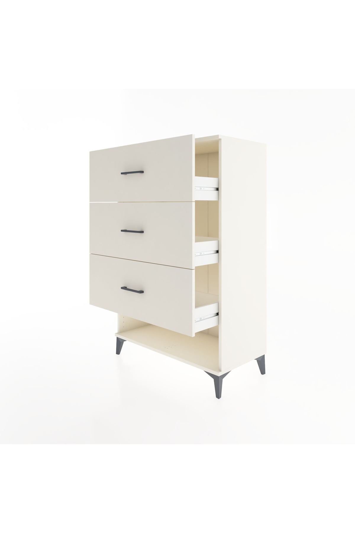 Hyperion Dolap 3 Çekmeceli 88x44x134 - S51M124V1B