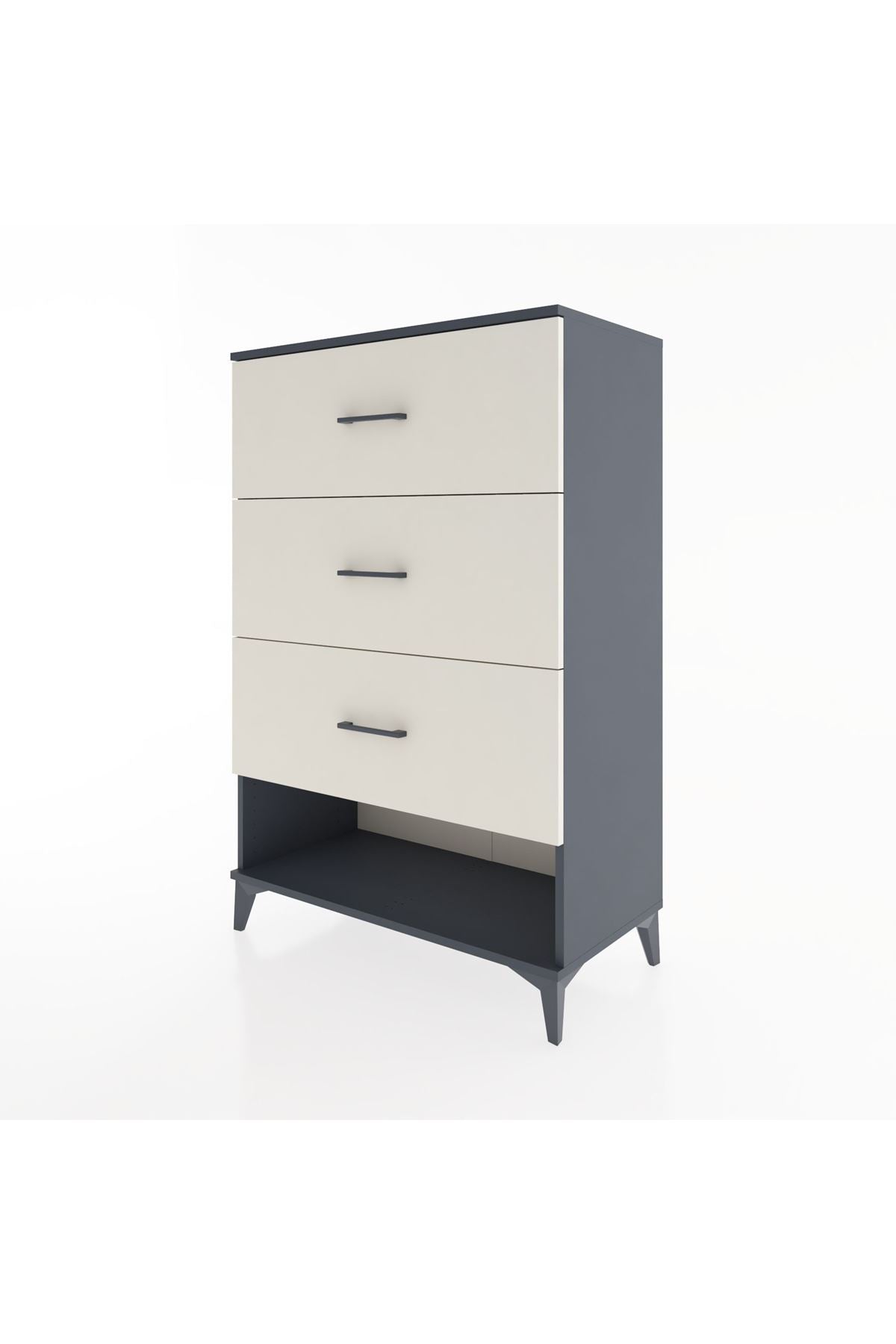 Hyperion Dolap 3 Çekmeceli 88x44x134 - S51M124V4B