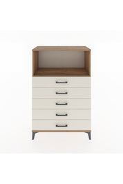 Hyperion Dolap Tek Raflı 4 Çekmeceli 88x44x134 - S51M125V7B