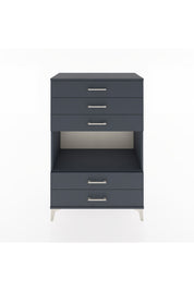 Hyperion Dolap Tek Raflı 5 Çekmeceli 88x44x134 - S51M127V5B