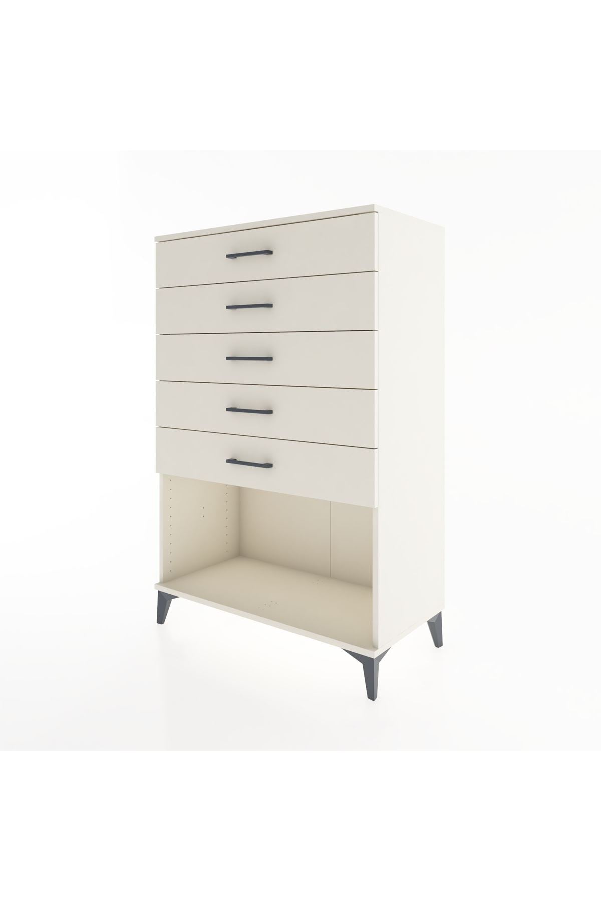 Hyperion Dolap 5 Çekmeceli 88x44x134 - S51M128V1B