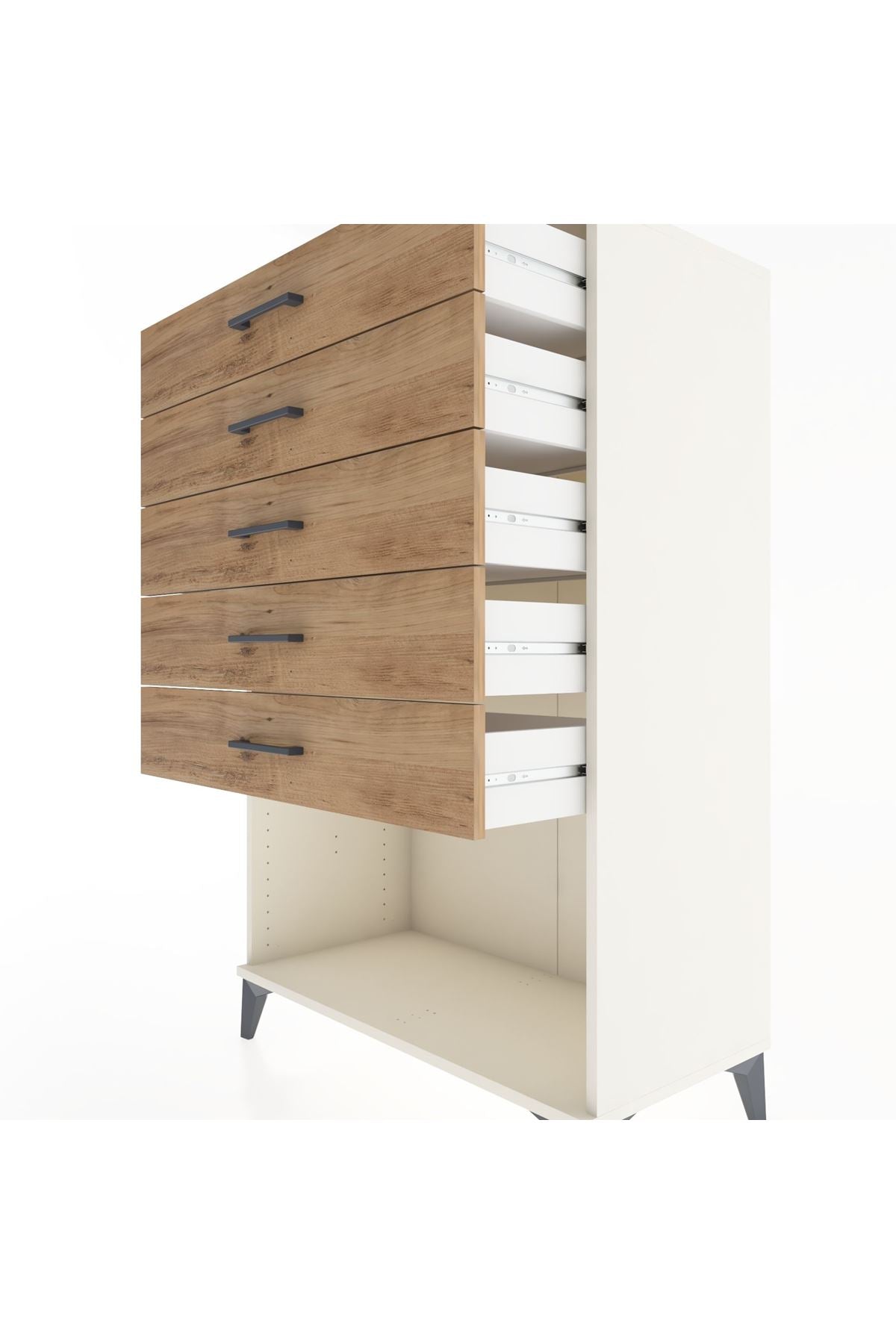 Hyperion Dolap 5 Çekmeceli 88x44x134 - S51M128V3B