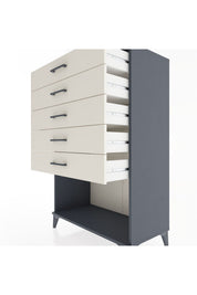 Hyperion Dolap 5 Çekmeceli 88x44x134 - S51M128V4B
