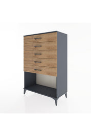 Hyperion Dolap 5 Çekmeceli 88x44x134 - S51M128V6B