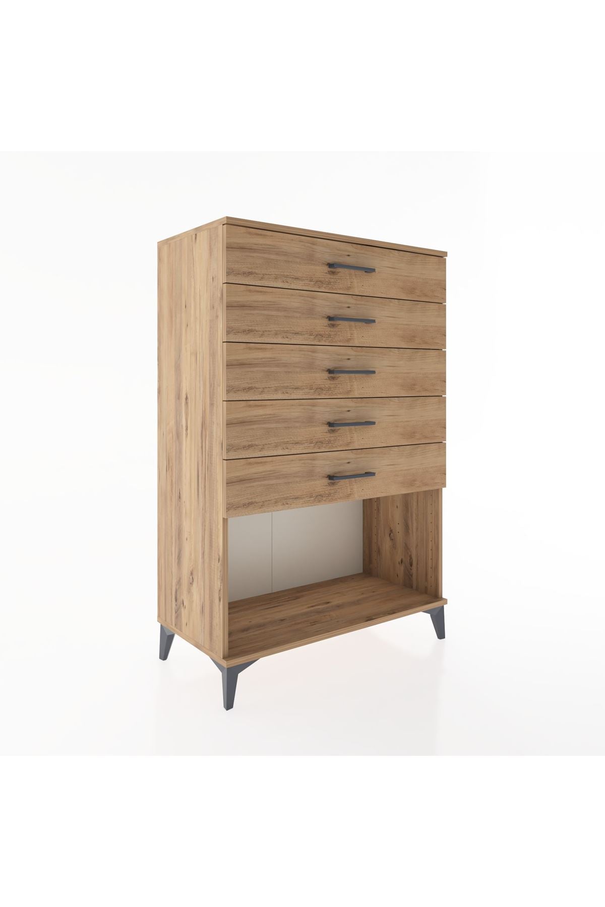 Hyperion Dolap 5 Çekmeceli 88x44x134 - S51M128V9B