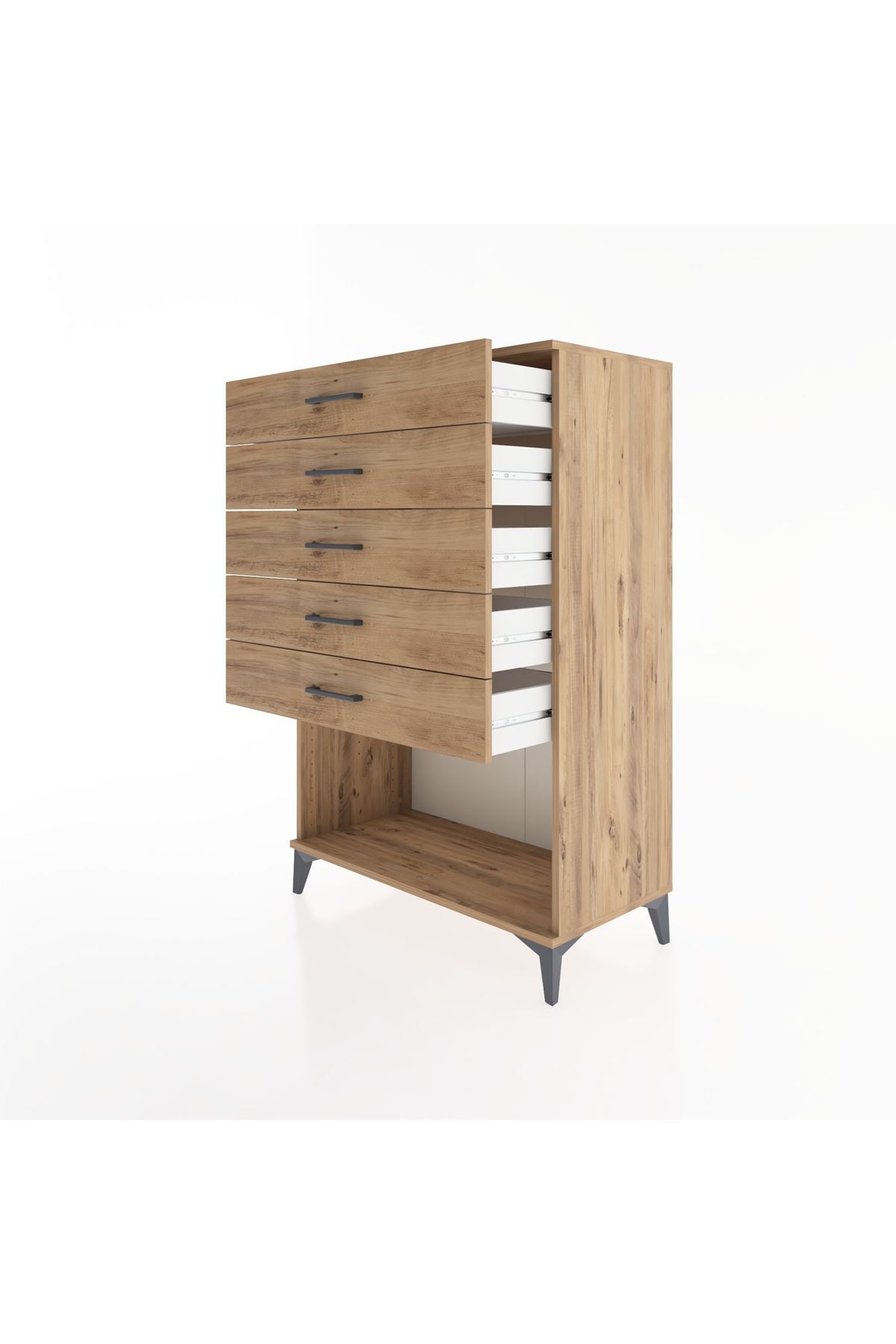 Hyperion Dolap 5 Çekmeceli 88x44x134 - S51M128V9B
