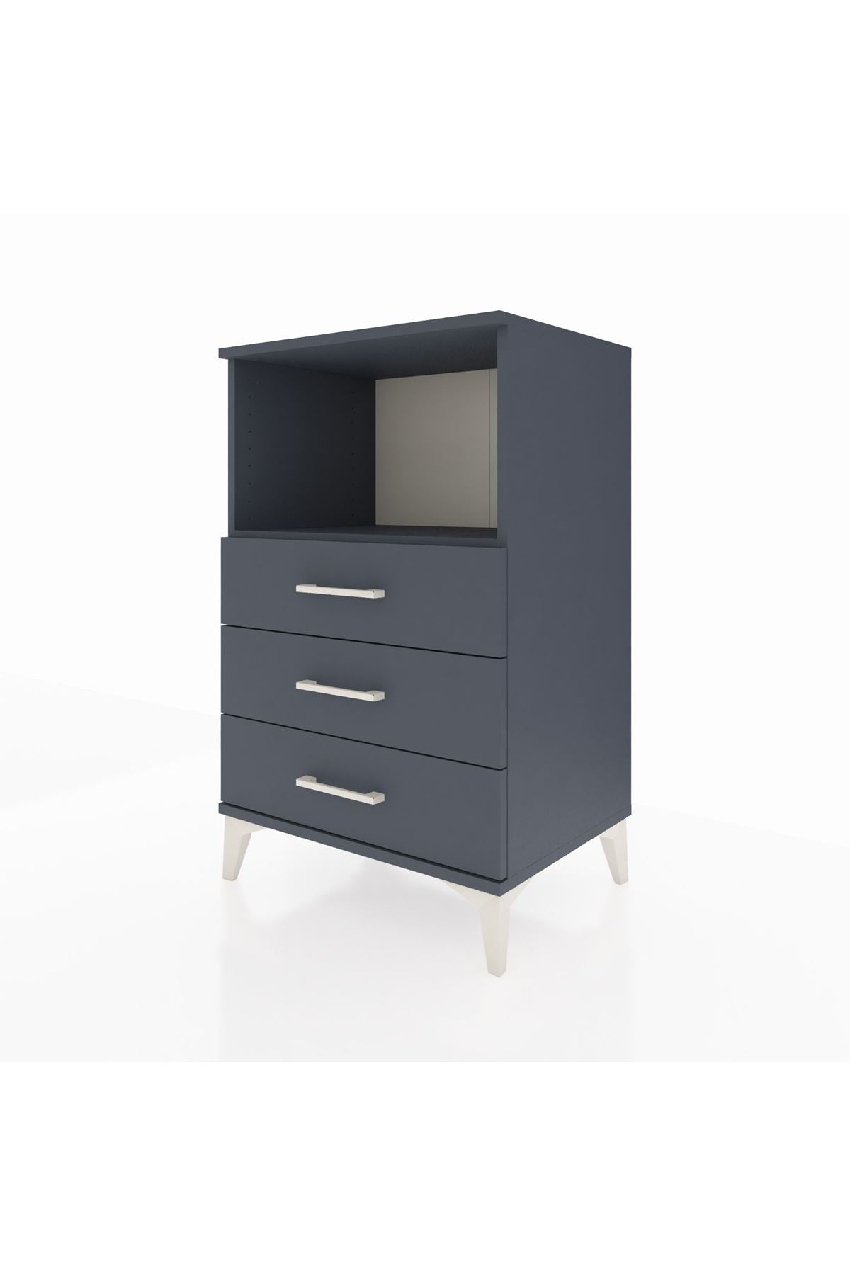 Hyperion Komodin Tek Raflı 3 Çekmeceli 60x44x96 - S47M005V5B