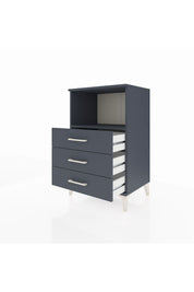 Hyperion Komodin Tek Raflı 3 Çekmeceli 60x44x96 - S47M005V5B