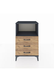 Hyperion Komodin Tek Raflı 3 Çekmeceli 60x44x96 - S47M005V6B
