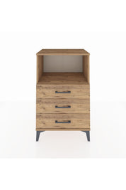 Hyperion Komodin Tek Raflı 3 Çekmeceli 60x44x96 - S47M005V9B