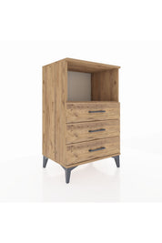 Hyperion Komodin Tek Raflı 3 Çekmeceli 60x44x96 - S47M005V9B