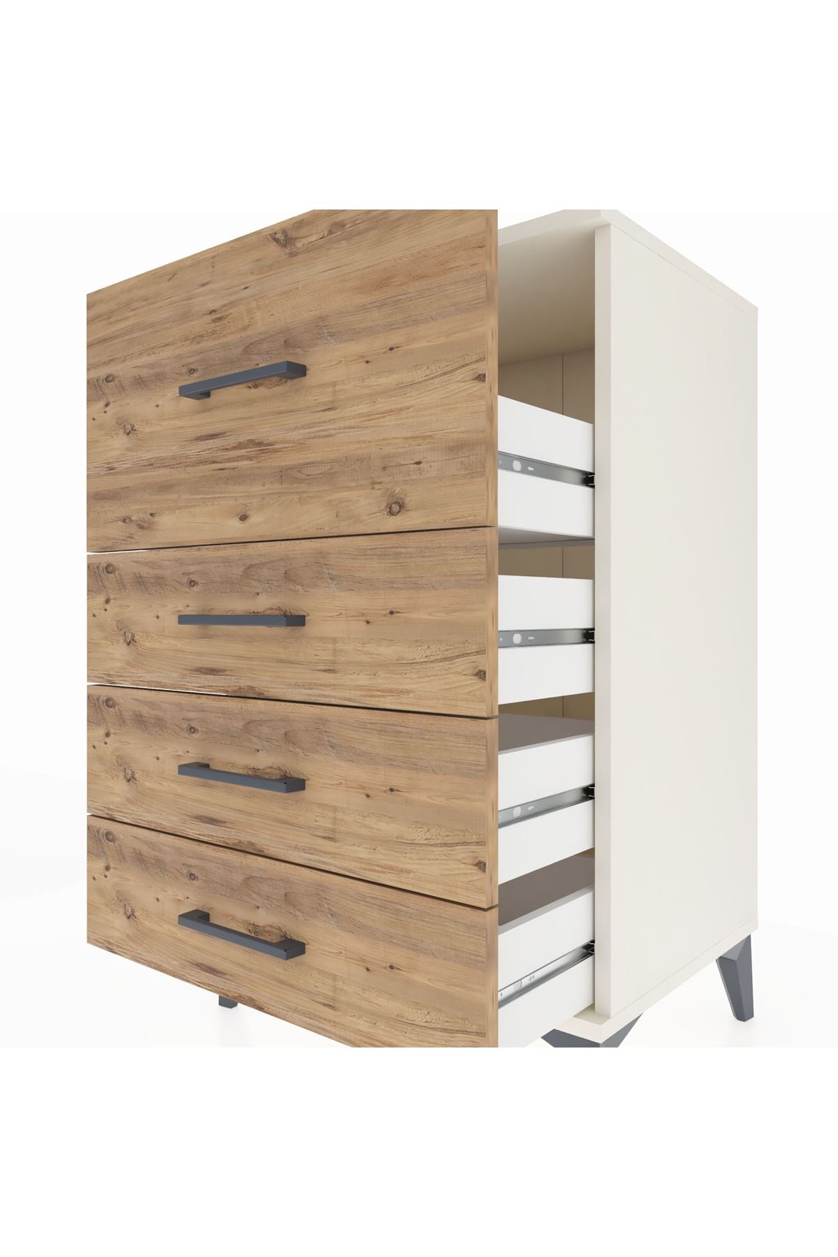 Hyperion Komodin 4 Çekmeceli 60x44x96 - S47M006V3B