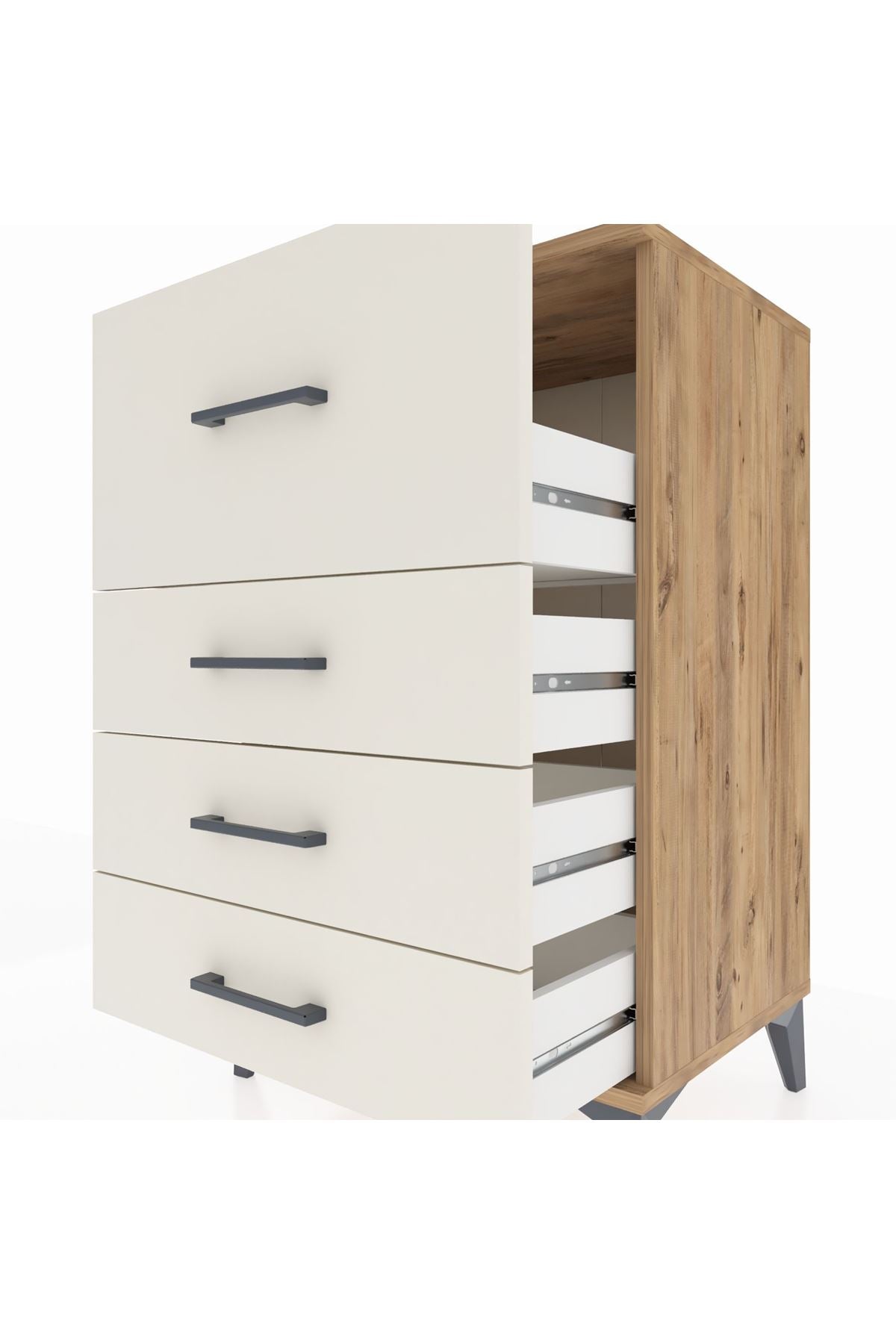Hyperion Komodin 4 Çekmeceli 60x44x96 - S47M006V7B