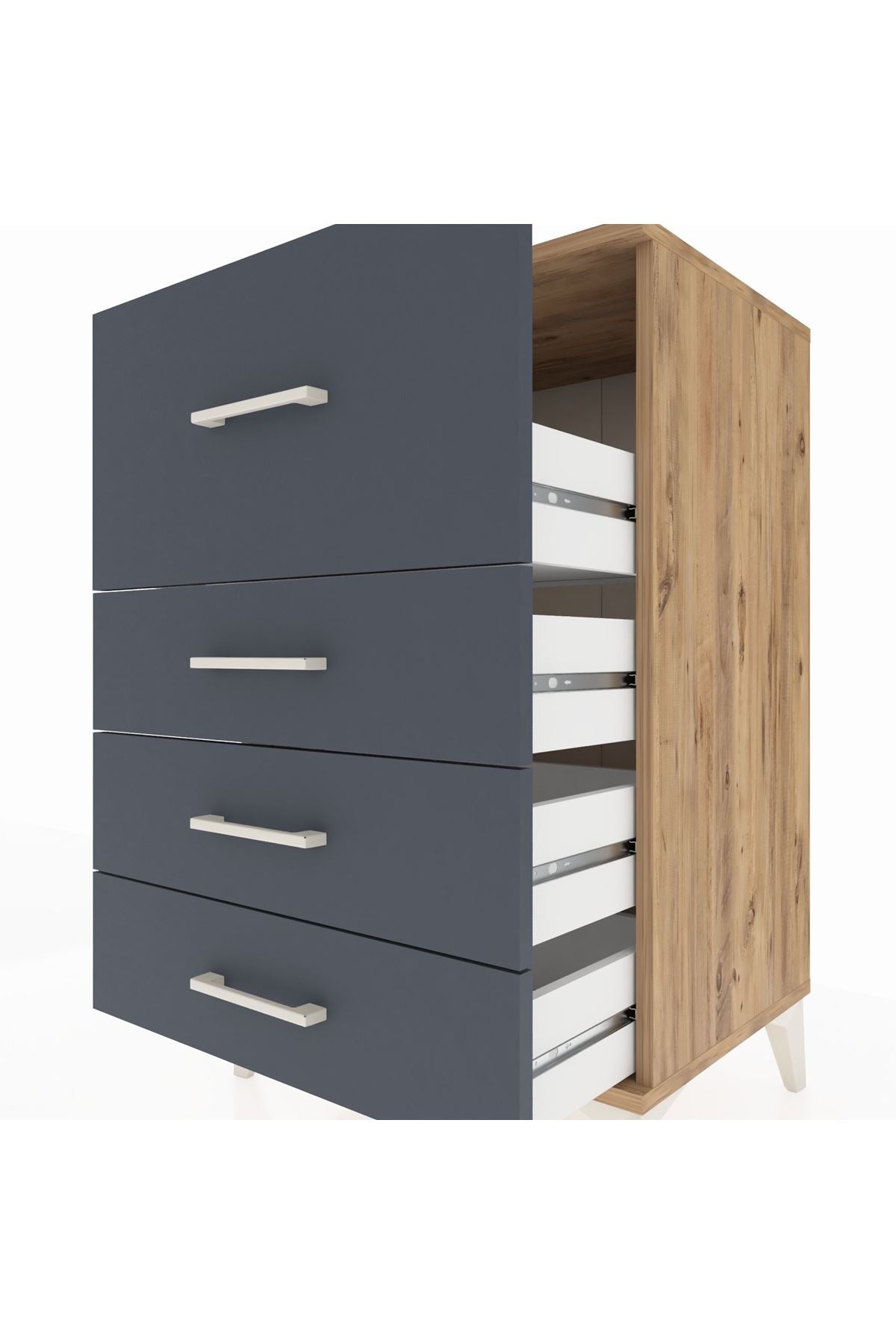 Hyperion Komodin 4 Çekmeceli 60x44x96 - S47M006V8B