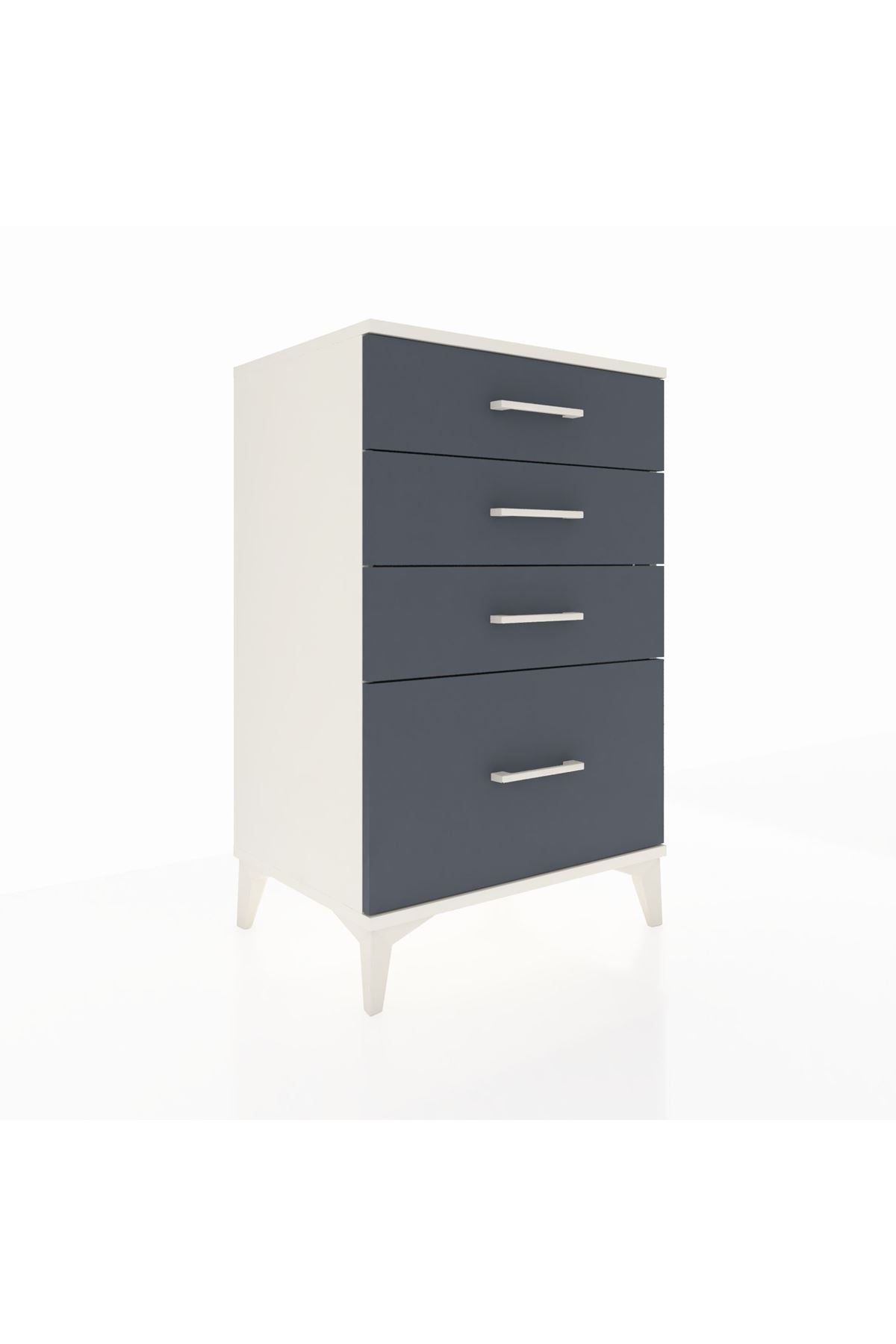 Hyperion Komodin 4 Çekmeceli 60x44x96 - S47M007V2B
