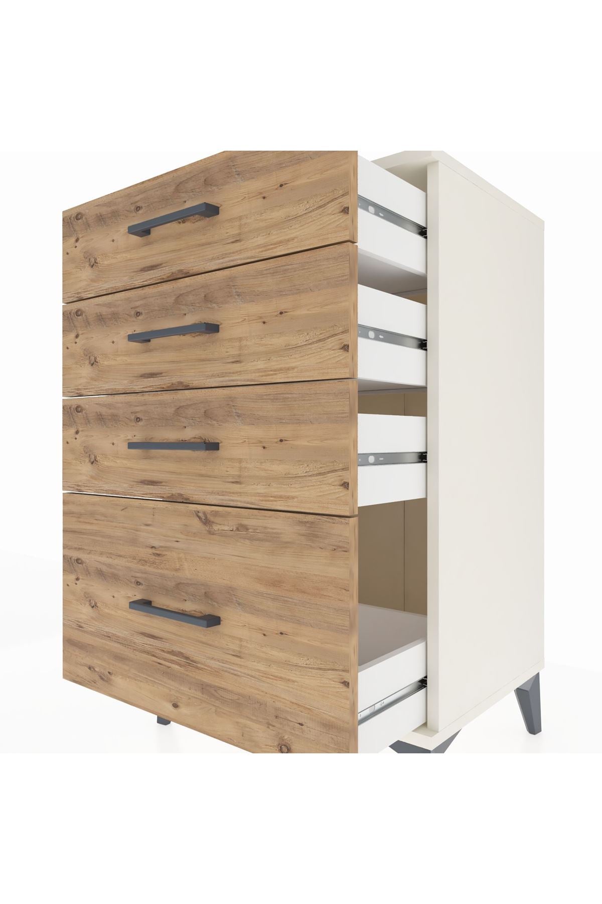 Hyperion Komodin 4 Çekmeceli 60x44x96 - S47M007V3B