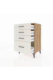 Hyperion Komodin 4 Çekmeceli 60x44x96 - S47M007V7B