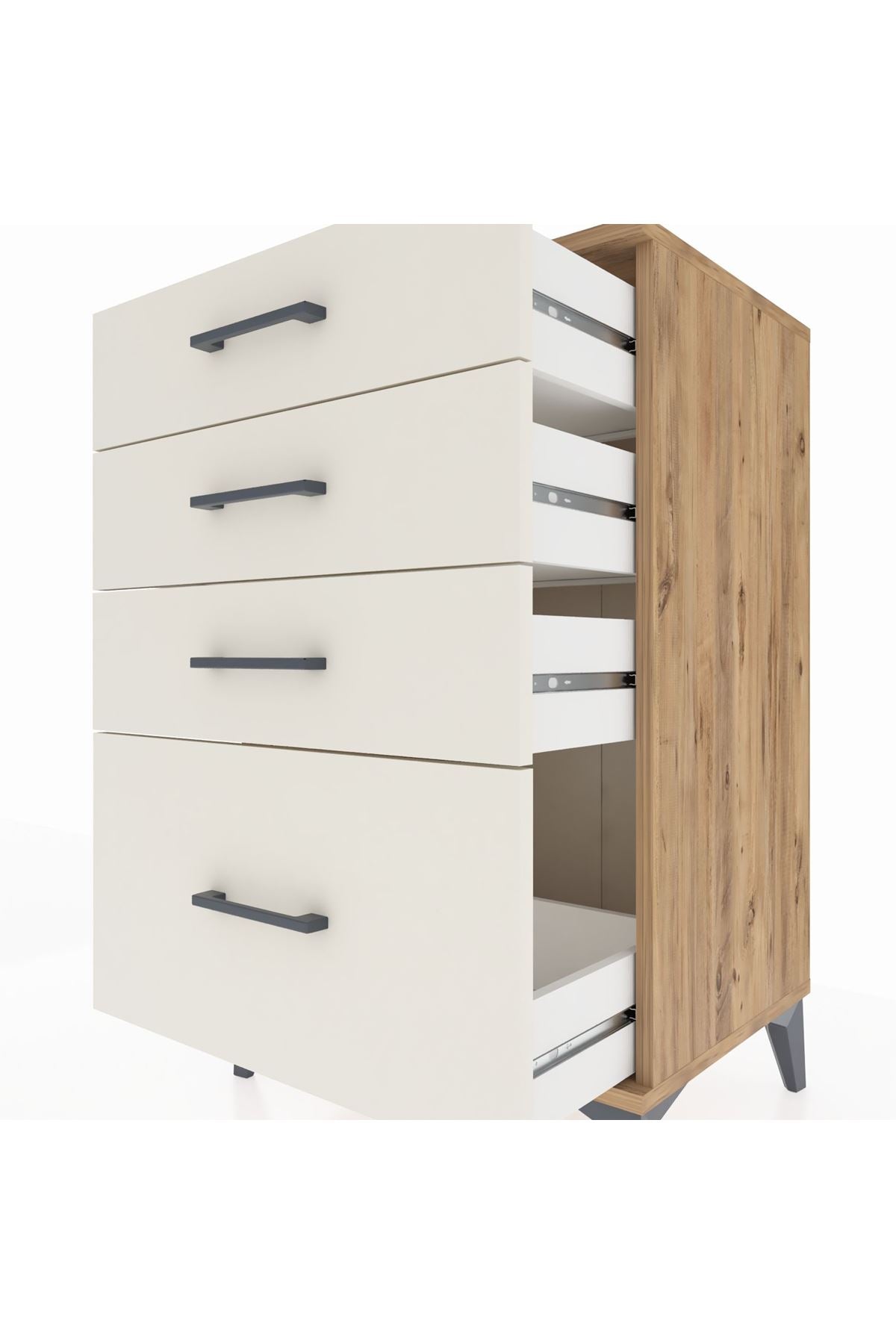 Hyperion Komodin 4 Çekmeceli 60x44x96 - S47M007V7B