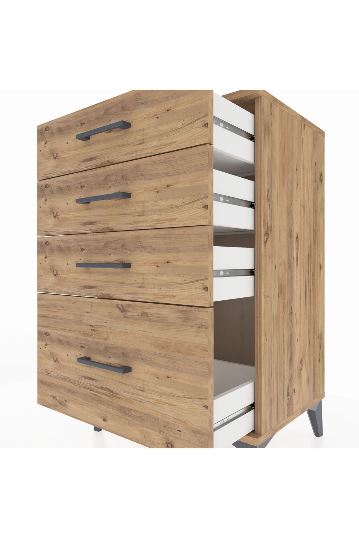 Hyperion Komodin 4 Çekmeceli 60x44x96 - S47M007V9B
