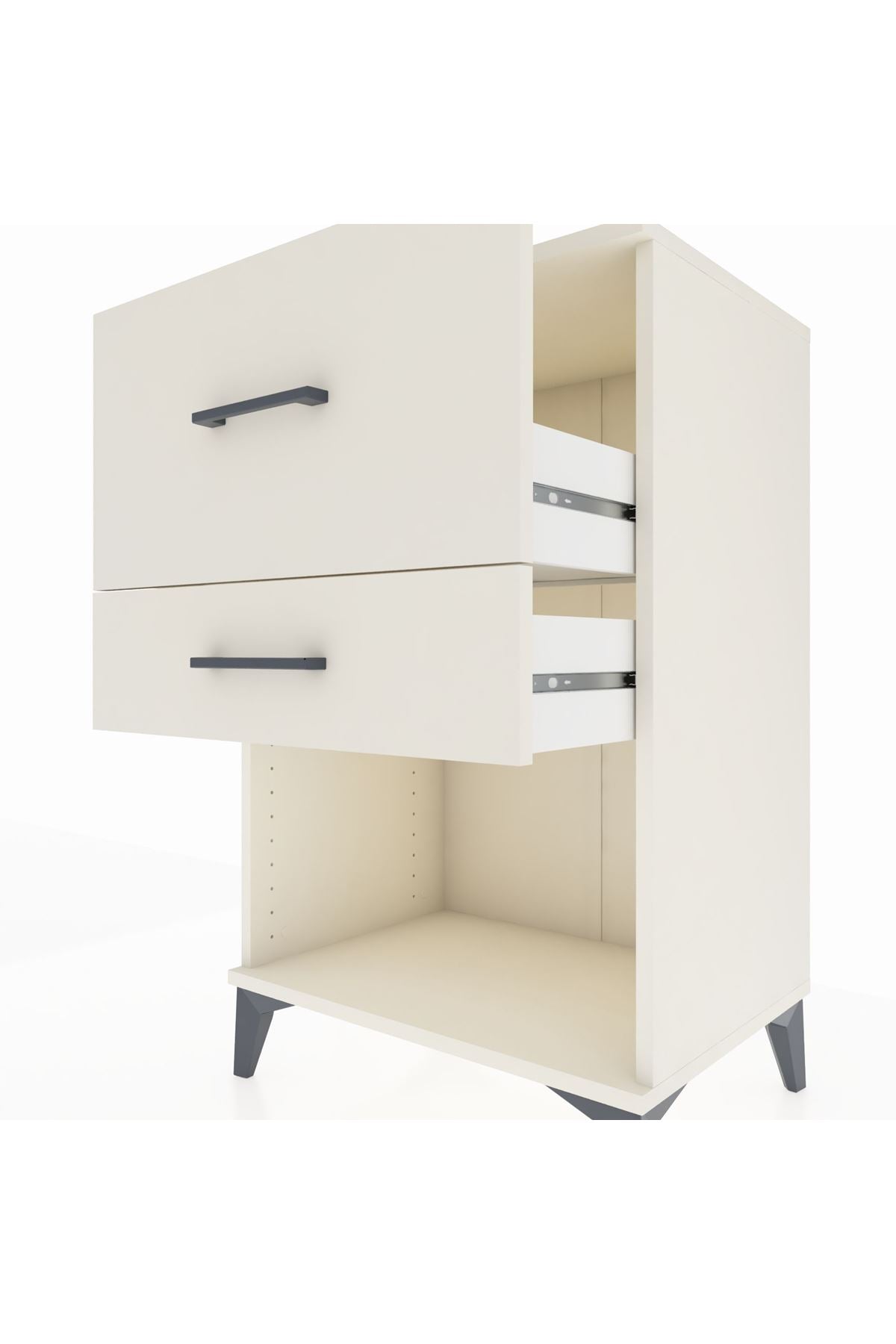 Hyperion Komodin 2 Çekmeceli 60x44x96 - S47M008V1B