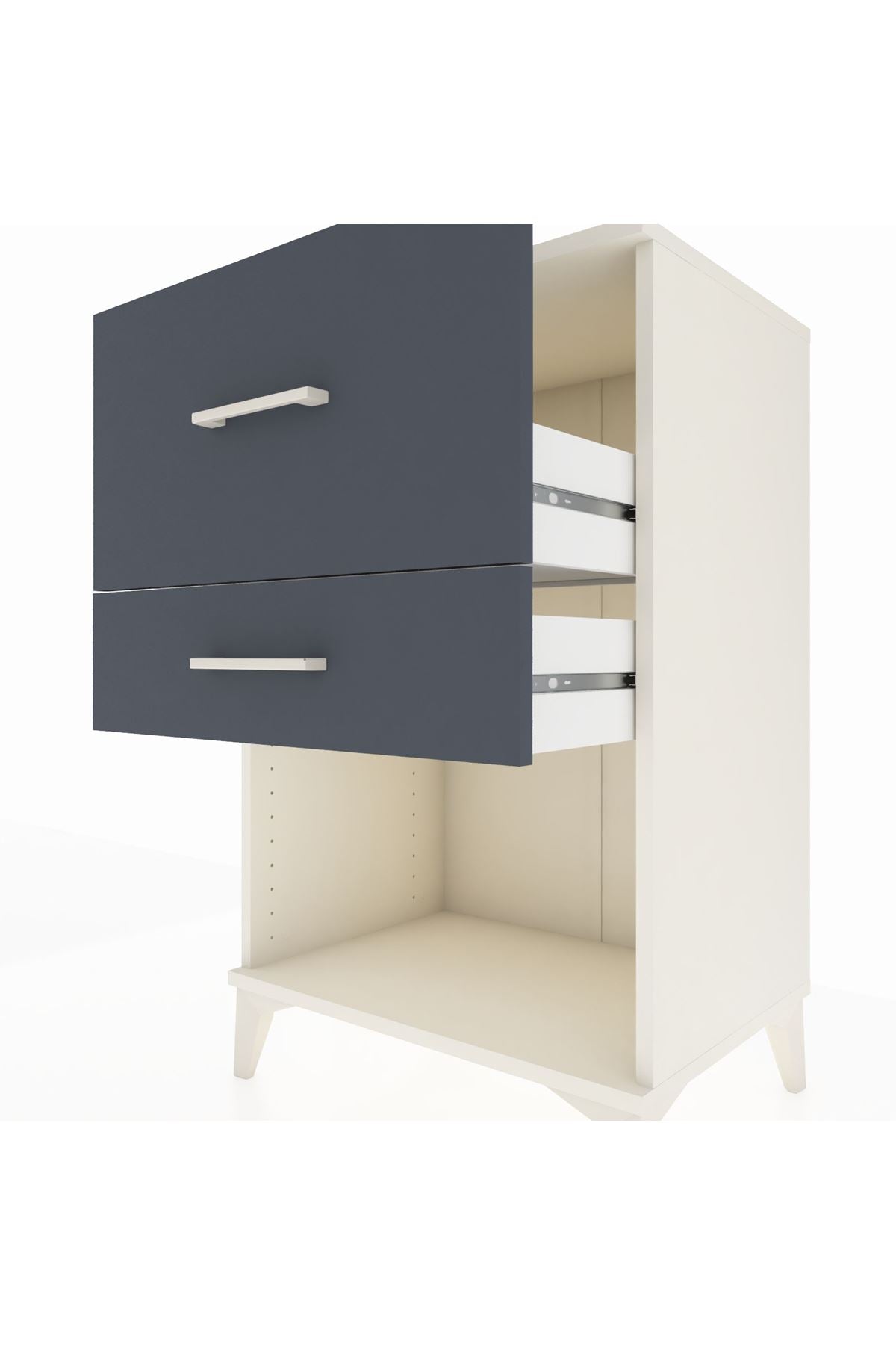 Hyperion Komodin 2 Çekmeceli 60x44x96 - S47M008V2B