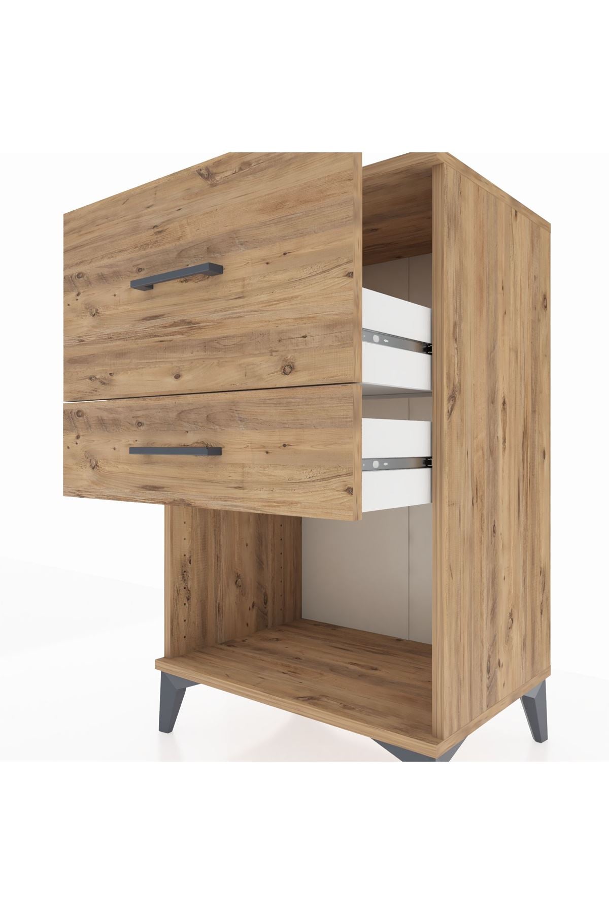 Hyperion Komodin 2 Çekmeceli 60x44x96 - S47M008V9B