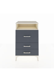 Hyperion Komodin Tek Raflı 3 Çekmeceli 60x44x96 - S47M009V2B
