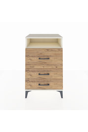 Hyperion Komodin Tek Raflı 3 Çekmeceli 60x44x96 - S47M009V3B