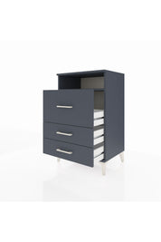 Hyperion Komodin Tek Raflı 3 Çekmeceli 60x44x96 - S47M009V5B