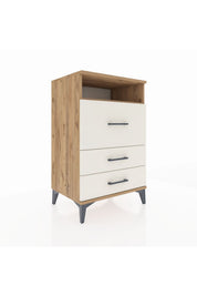 Hyperion Komodin Tek Raflı 3 Çekmeceli 60x44x96 - S47M009V7B
