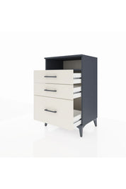 Hyperion Komodin Tek Raflı 3 Çekmeceli 60x44x96 - S47M010V4B